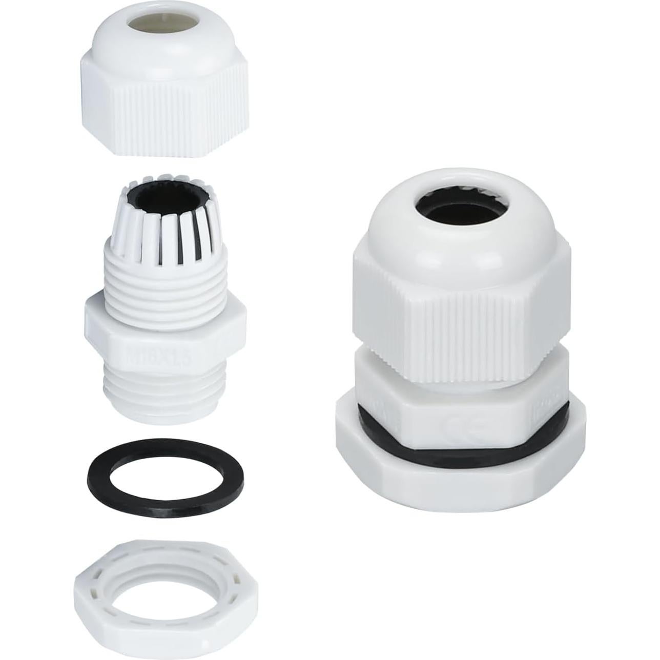 Entrante de Cable Solar ABS Impermeable TOMSHIELE 6-12mm