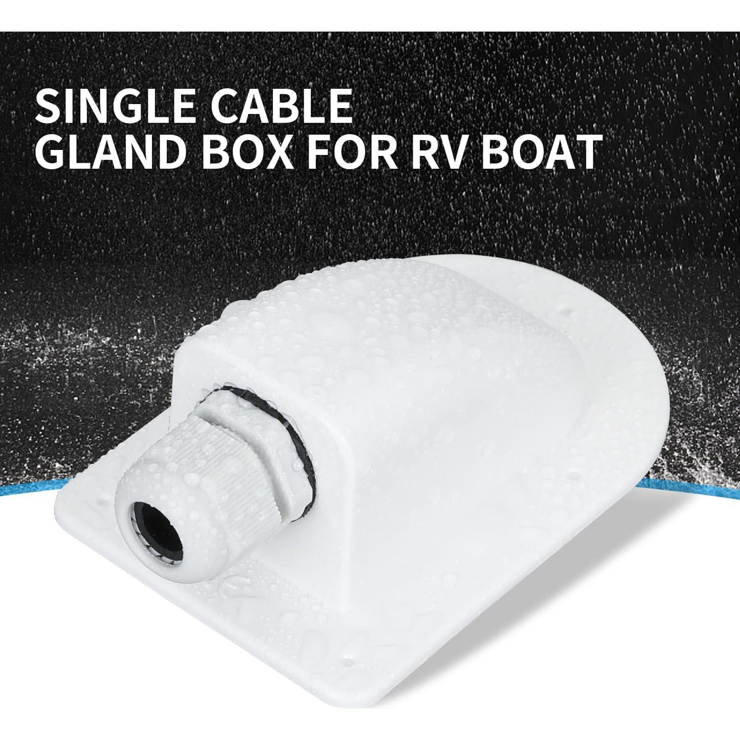 Entrante de Cable Solar ABS Impermeable TOMSHIELE 6-12mm