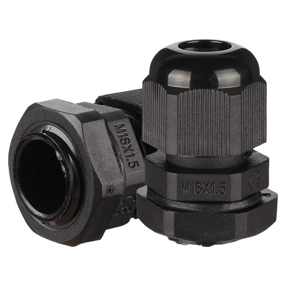 20 Pcs Junta de Cable M16 Impermeable IP68 uxcell 4-8mm