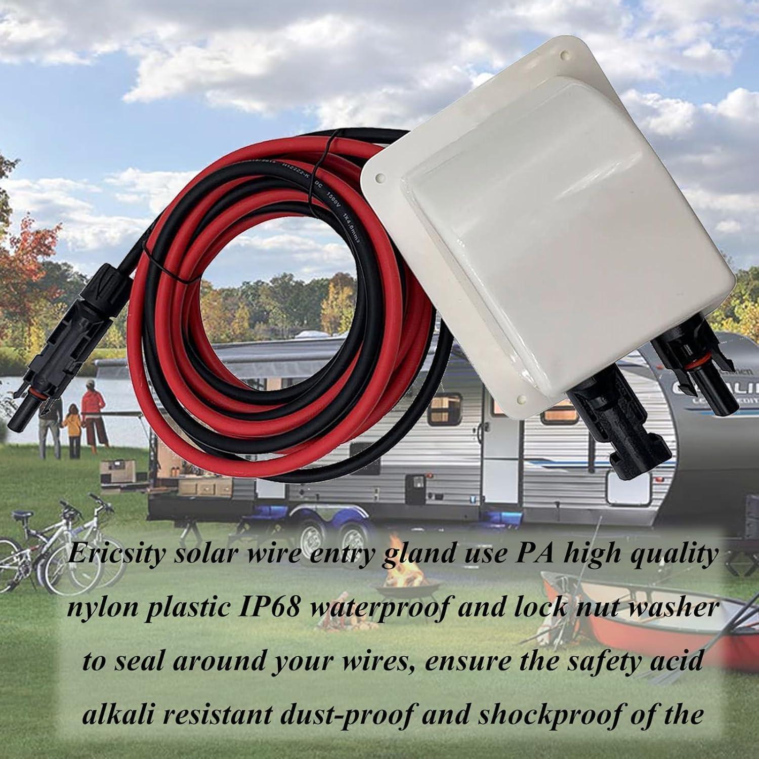 Caja de entrada de cable solar Repairus 10AWG 3m a prueba de clima