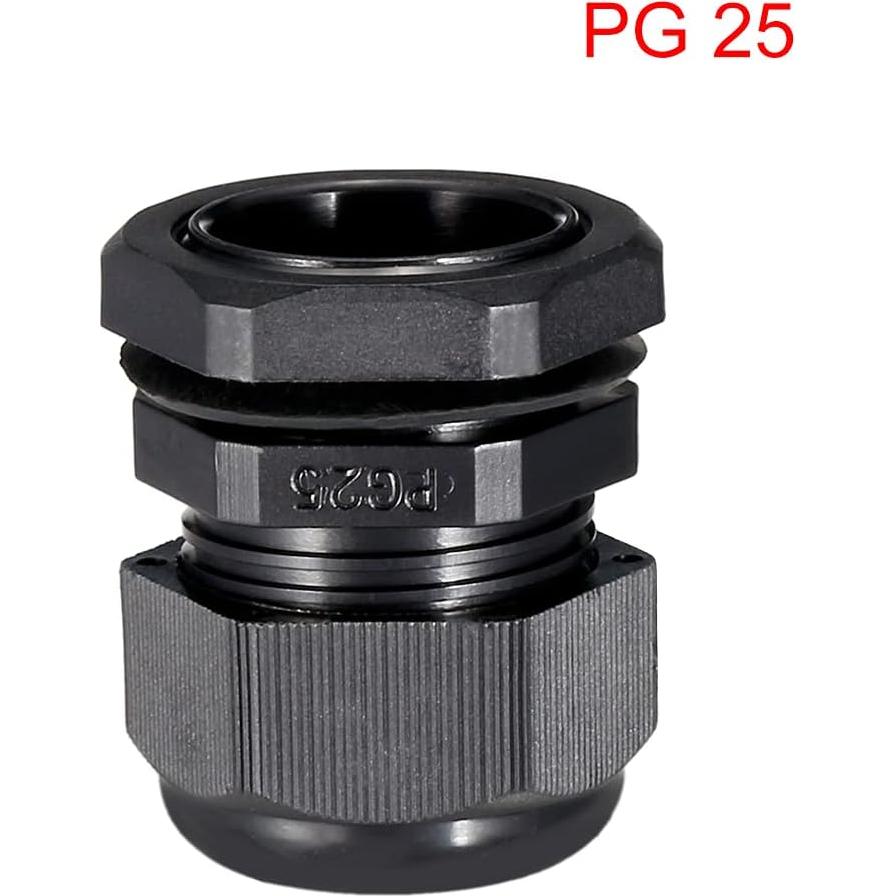 Conectores de Cable PG25 uxcell - 10 Piezas para 16-21mm