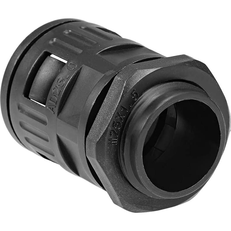 Conector de Tubo Corrugado AD25 uxcell M25 5 Pcs