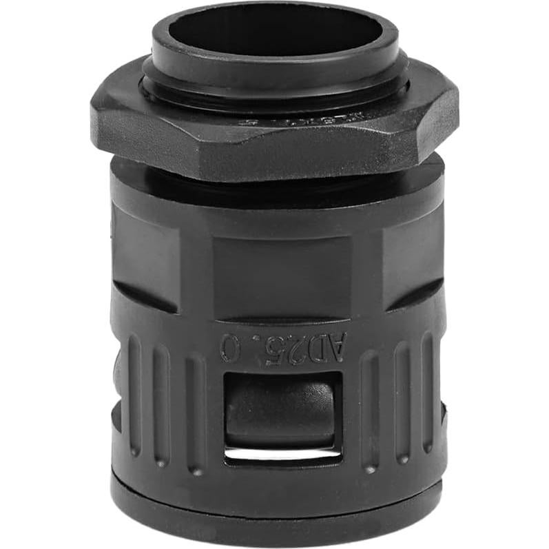 Conector de Tubo Corrugado AD25 uxcell M25 5 Pcs
