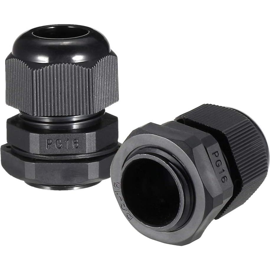 Conectores de Cable Impermeables IP68 uxcell PG7-PG21 30 Pcs