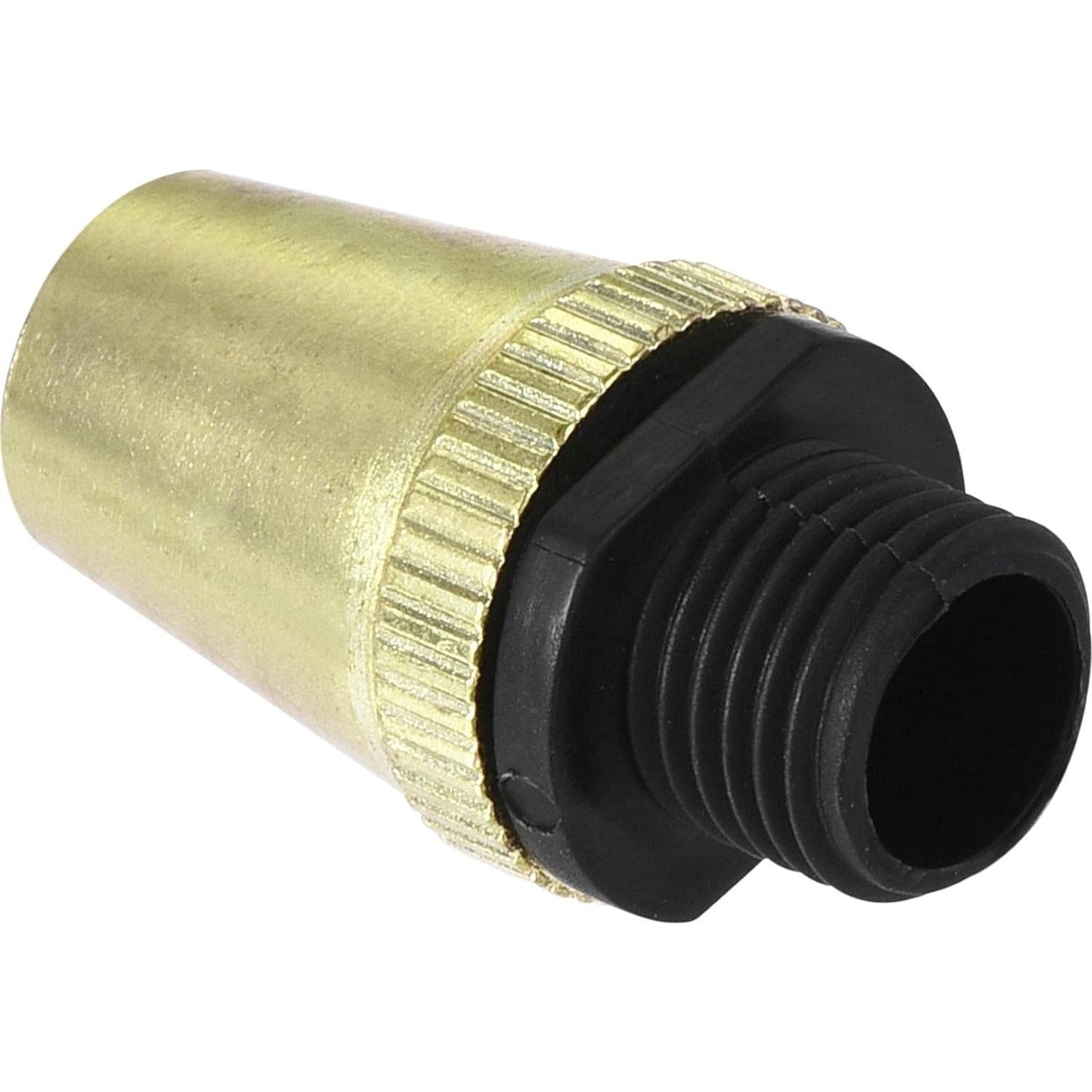 Conectores de Alivio de Tensión uxcell 5Pcs Dorado 1/8IP