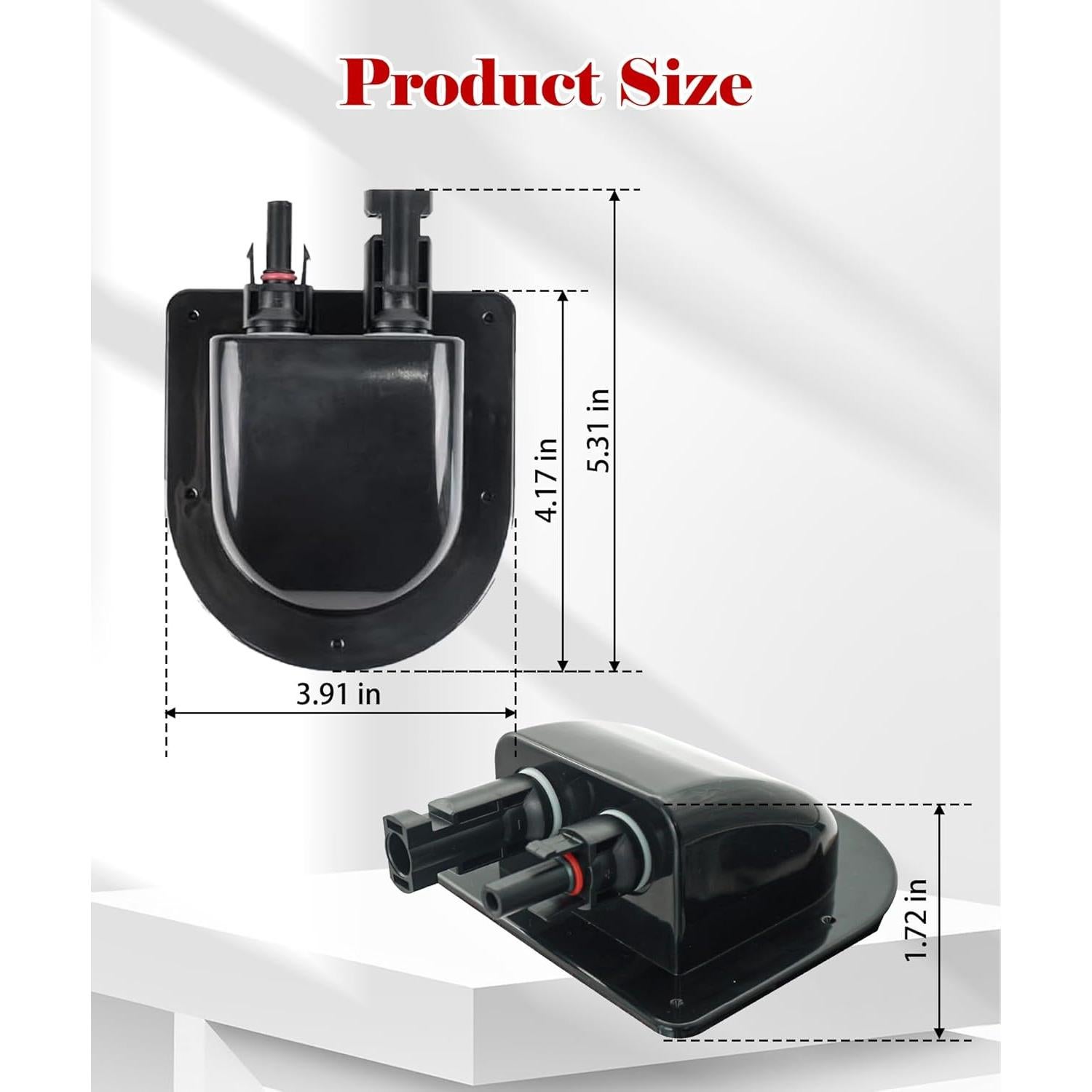 Entrada de Cable Solar Maigoo 0.91 m con Conectores MC4