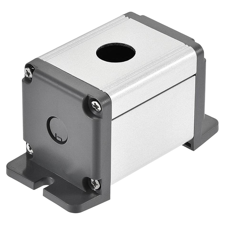 Caja de Interruptor de Aluminio 16mm uxcell con Conector PG7