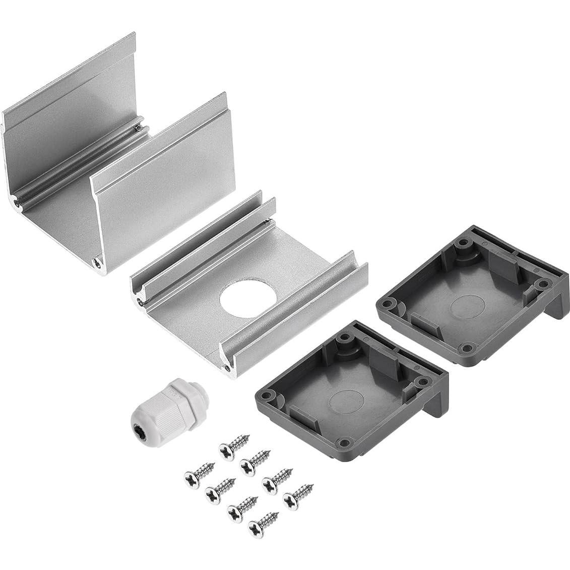 Caja de Interruptor de Aluminio 16mm uxcell con Conector PG7