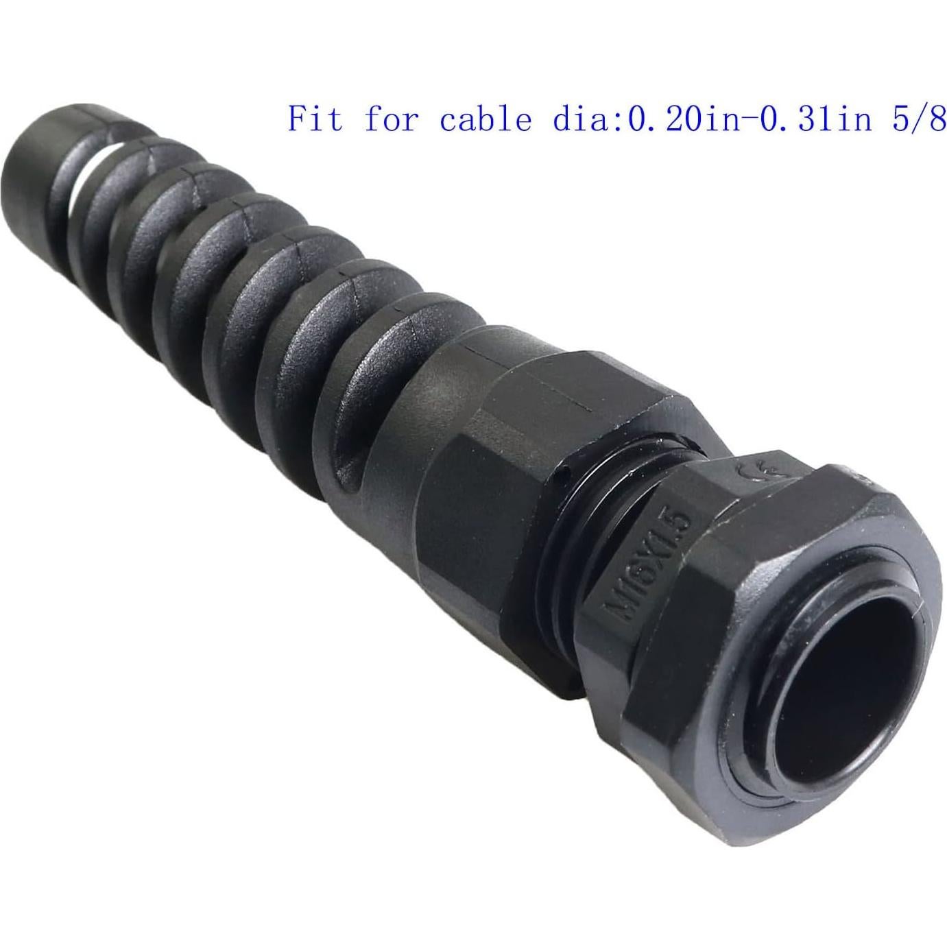 Conector de Cable Impermeable RLECS 16mm IP68 2pcs