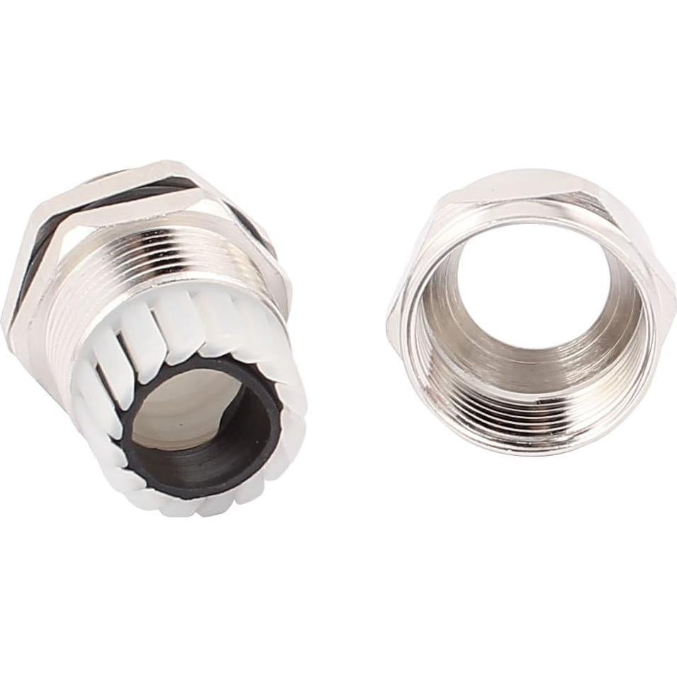 Conector Estanco de Acero Inoxidable uxcell PG13.5 3 Pcs 6-12mm