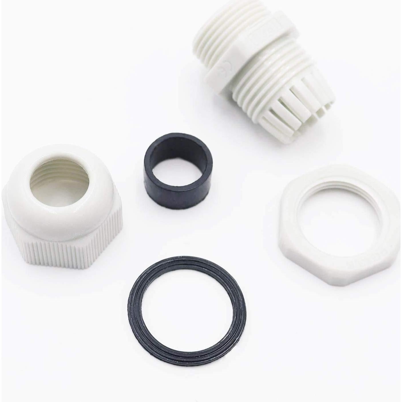 Conectores de Cable 12 Pcs NPT 1/2" mxuteuk IP68 Ajustables