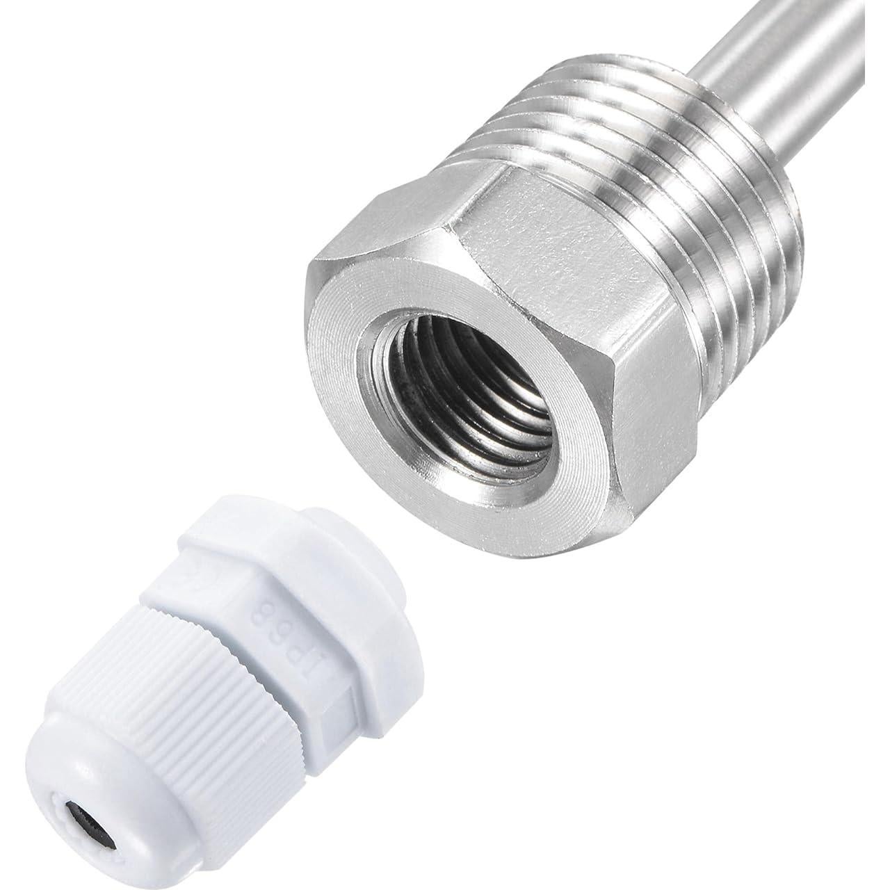 Termopar sin Soldadura uxcell G1/2 Acero Inoxidable 30mm