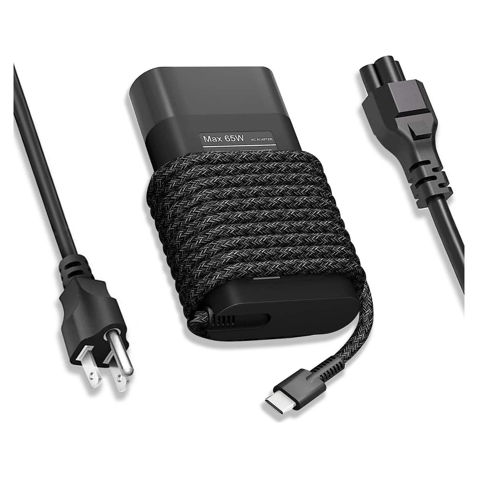 Cargador HP Slim 65W USB C para Envy, Spectre, Chromebook