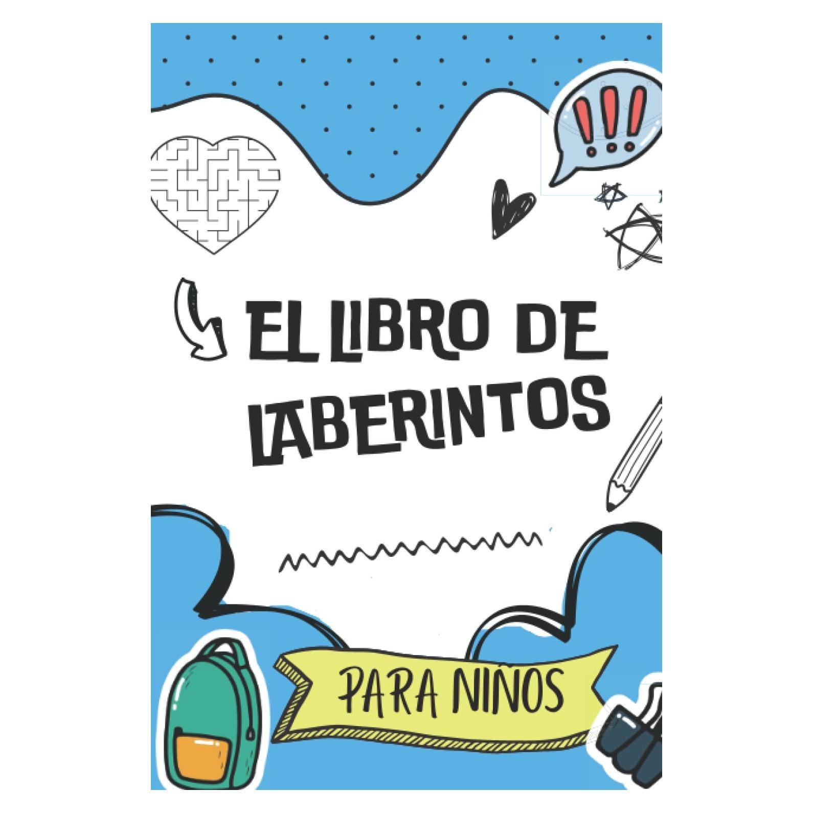 Libro de actividades para niños,laberintos, pasatiempos para niños, laberintos con soluciones para niños, actividades para niños, libro de actividades, libro para adolescentes (Spanish Edition)