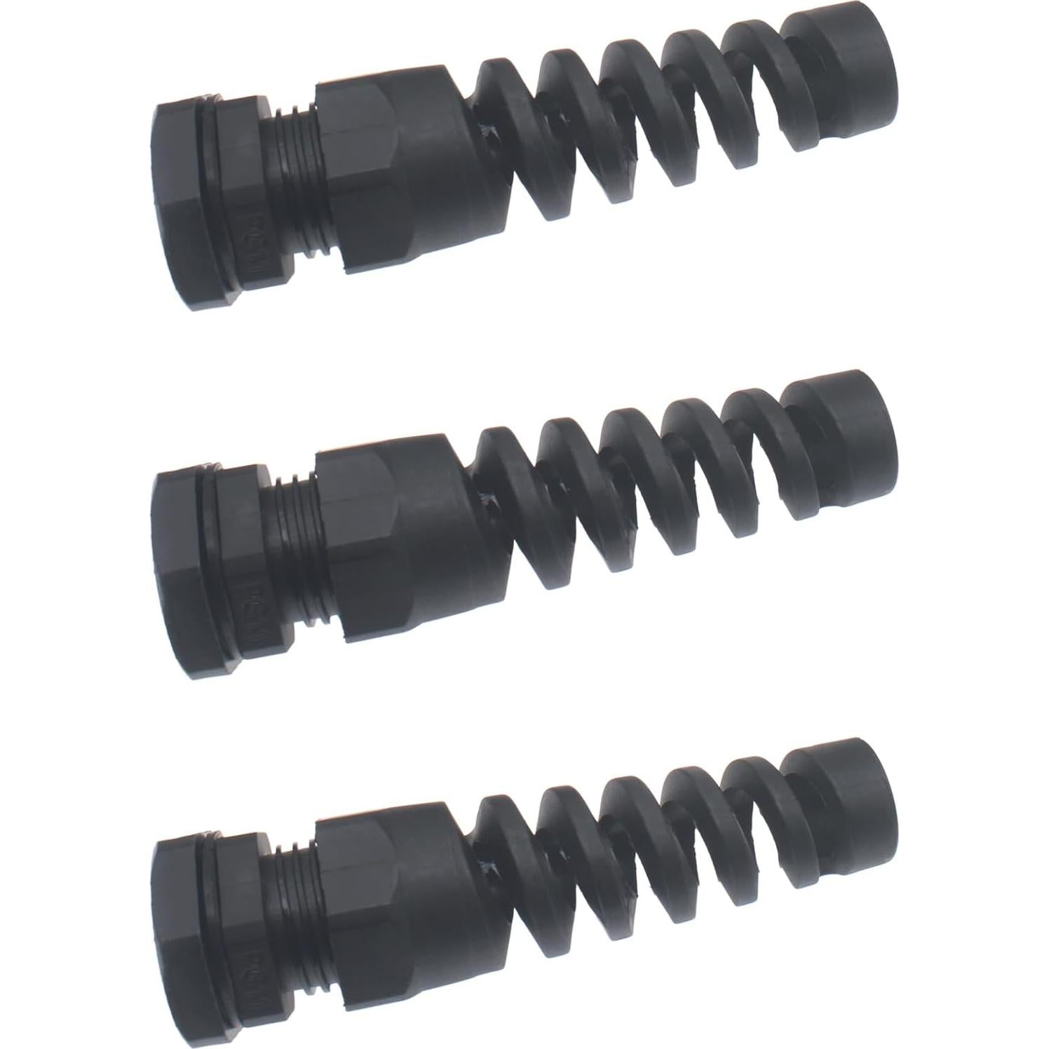 Conector de Cable Impermeable HAJXZH PG11 Negro 8 Piezas