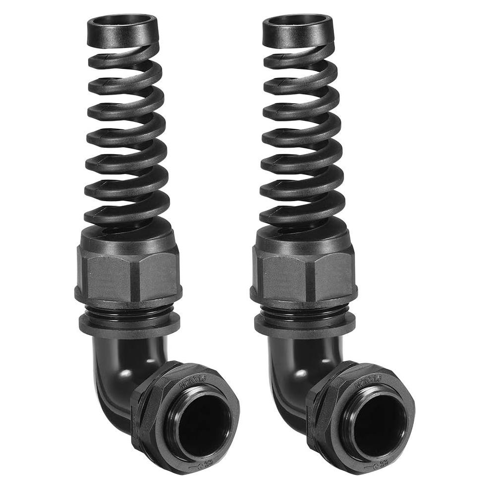 Conector de Cable M25 uxcell Impermeable IP68 Nylon 9-14mm