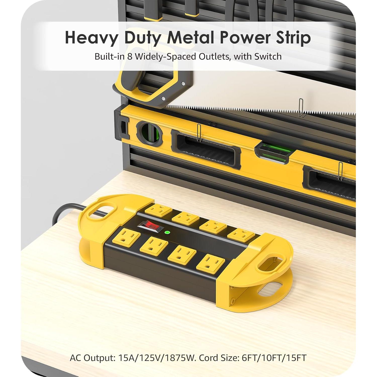 Regleta de Sobretensión CCCEI 8 Salidas 15A 2.60kg 15FT