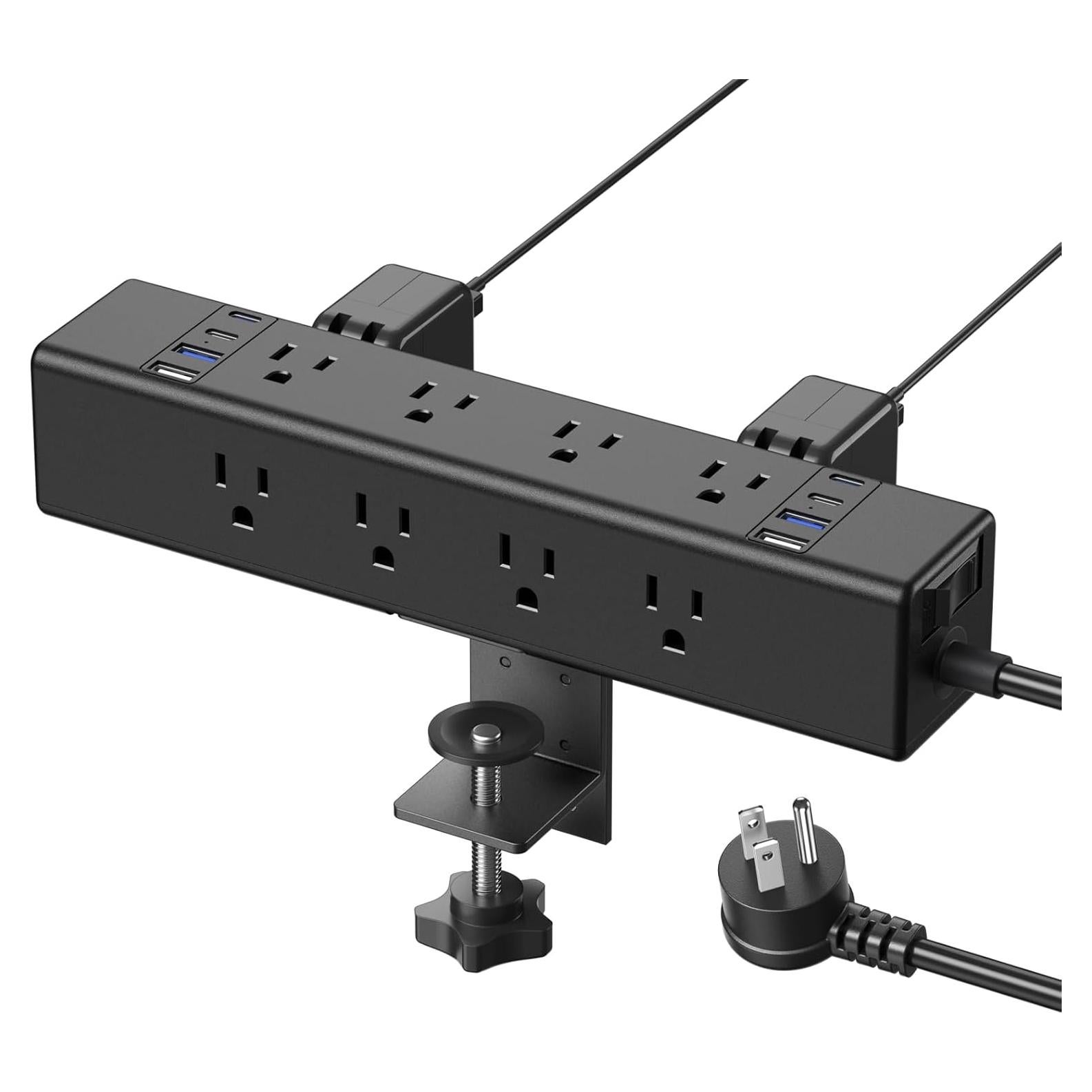 Regleta de Alimentación CCCEI 20W con 12 Salidas y 8 Puertos USB