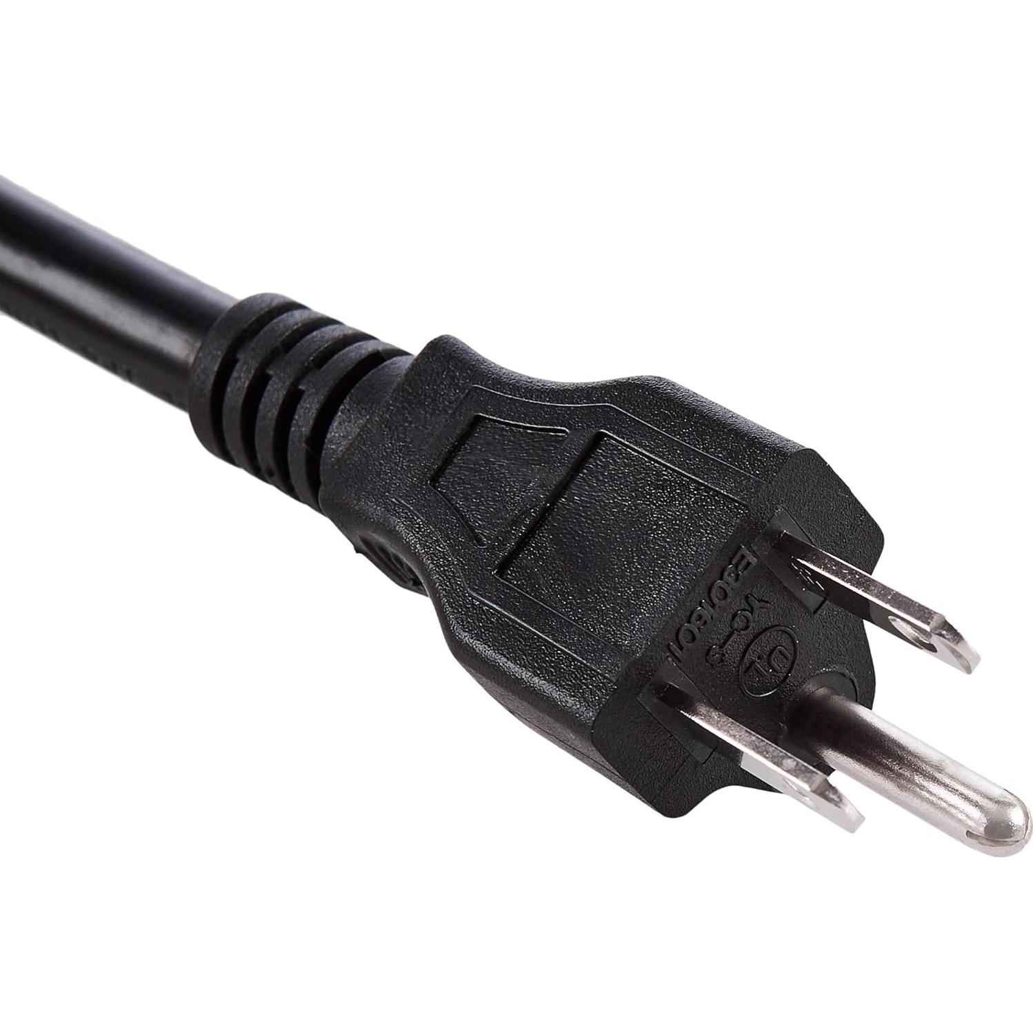 Protector de Sobretensión Amazon Basics 6 Salidas 1000 Julios 1.83m Negro