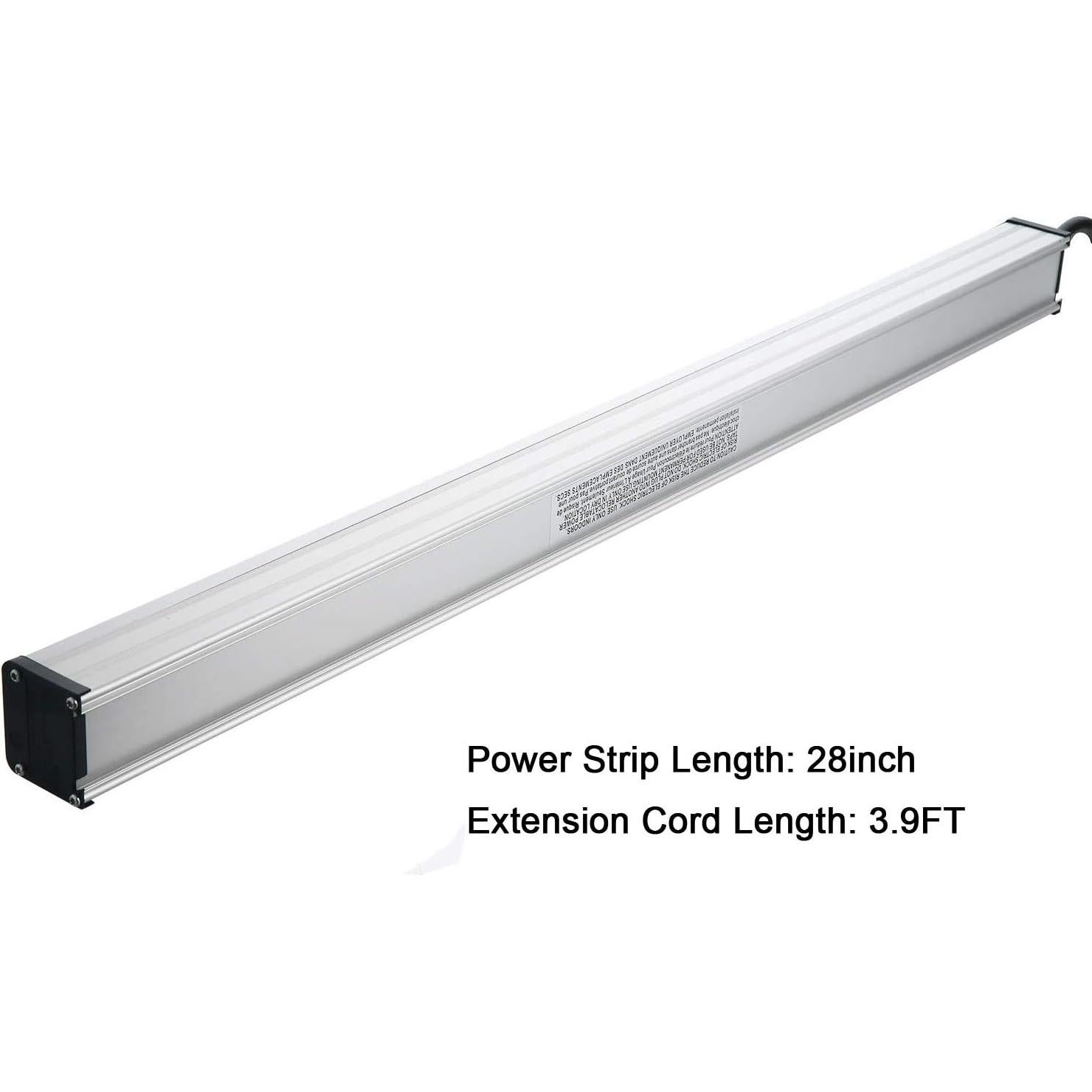 Regleta de Enchufes de Metal CCCEI 10 Salidas 1.22m 15A