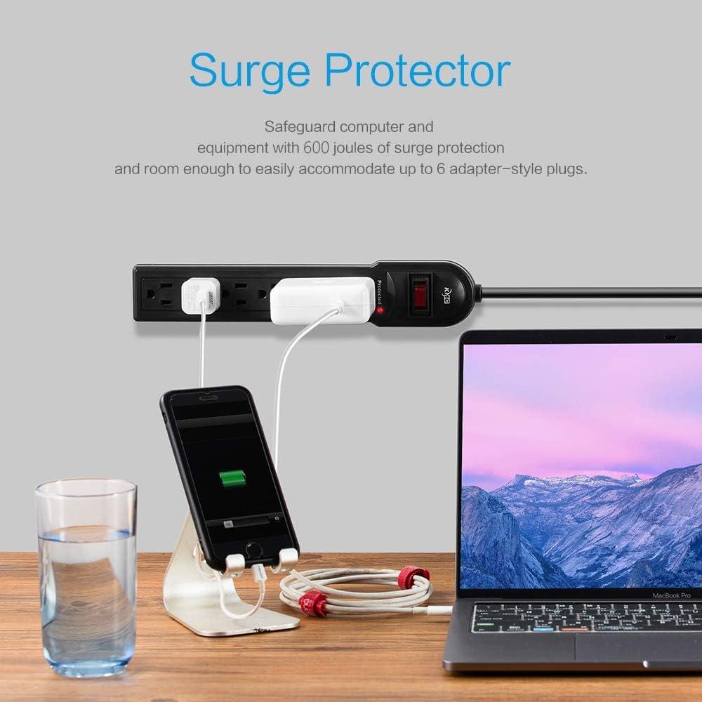 Regleta KMC de 6 Salidas con Protección Sobretensión 735J