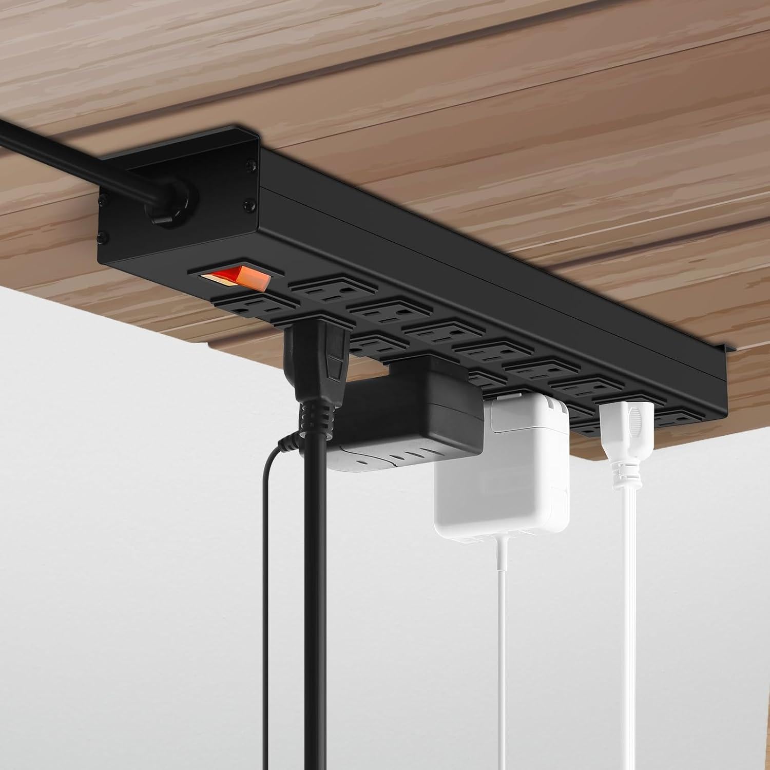 Regleta de Metal HHSOET 16 Salidas con Protección 1200J