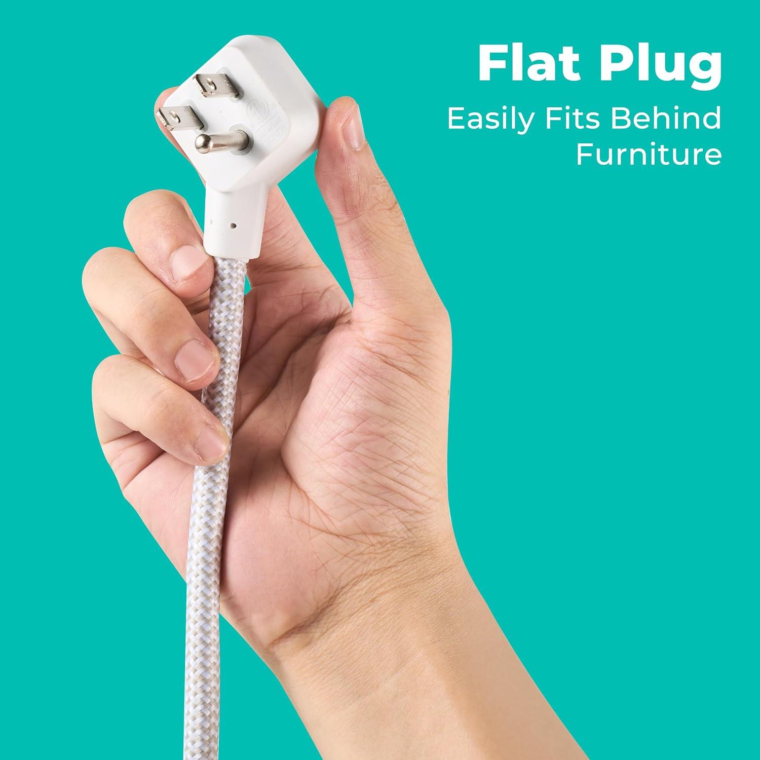 Regleta de Energía KMC con 2 Salidas y 3 Puertos USB, 245J