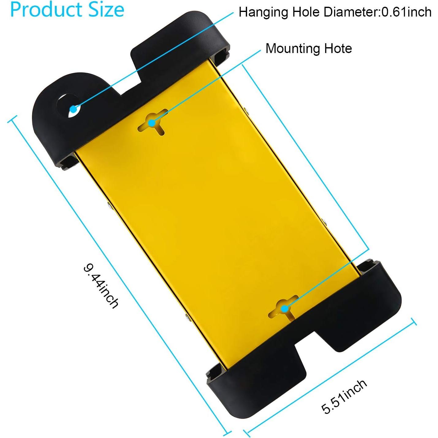 Regleta de Sobretensión CCCEI 8 Salidas 1200J Amarilla 1.83m