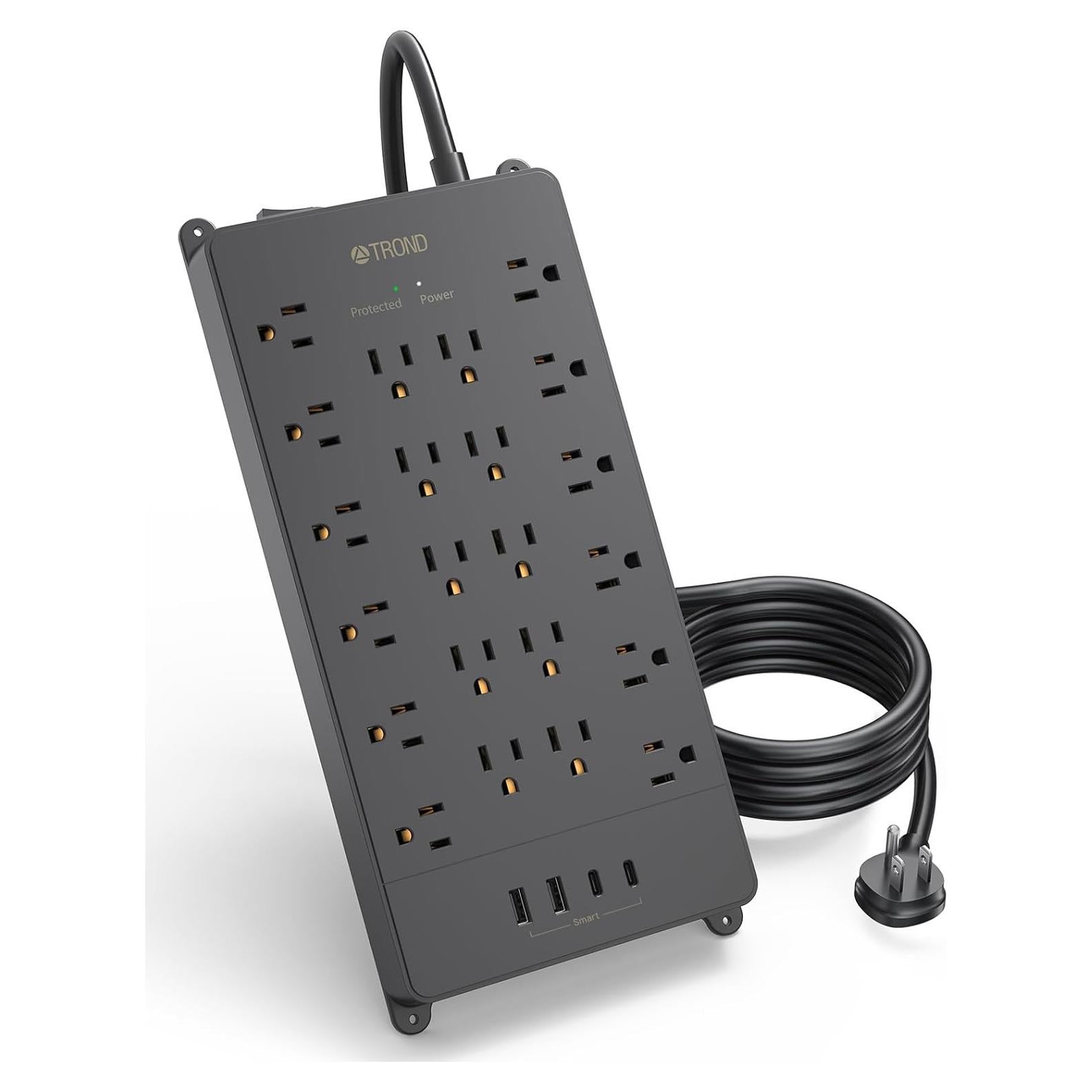 Regleta de Sobretensión TROND Prime X 22 Salidas 10FT USB