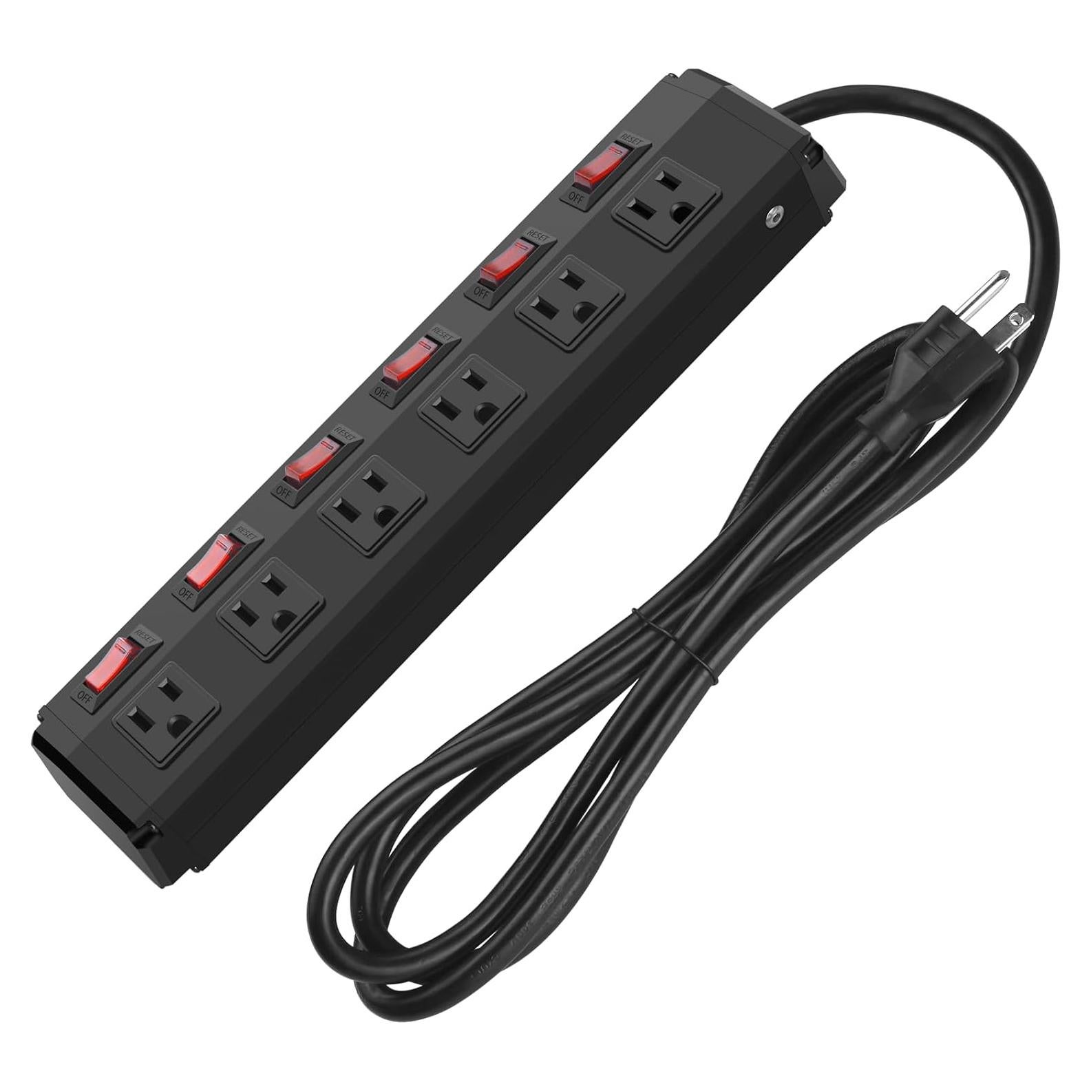 Regleta de Metal CCCEI 6 Salidas 1.83m Protección 1200J