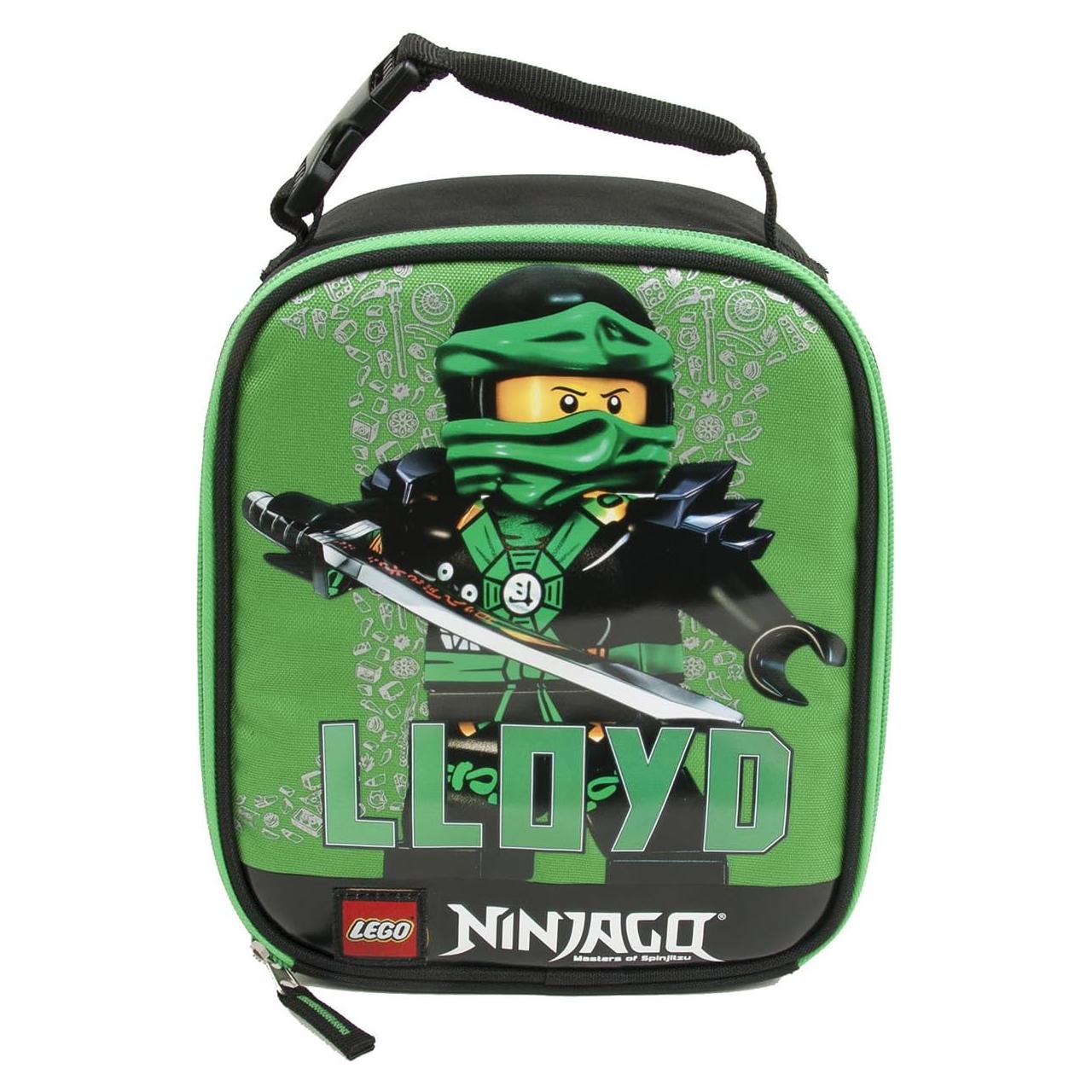 Bolsa de Almuerzo Aislada LEGO NINJAGO Verde Héroe 22x19x10 cm