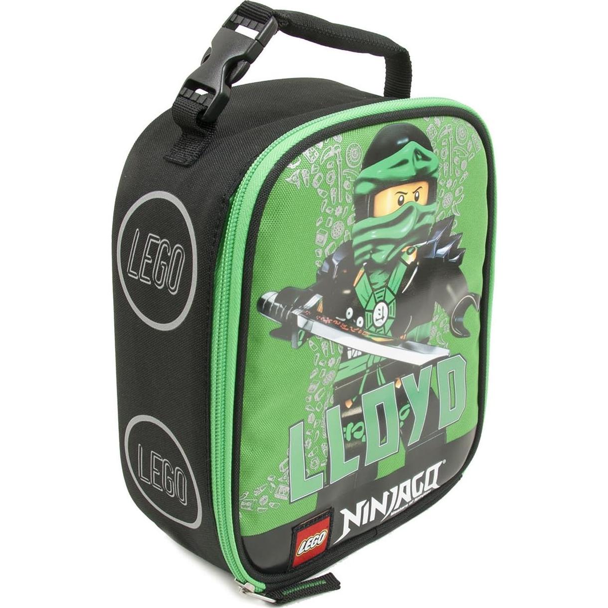Bolsa de Almuerzo Aislada LEGO NINJAGO Verde Héroe 22x19x10 cm