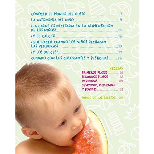100 recetas para niños: La alimentación natural de 1 a 3 años