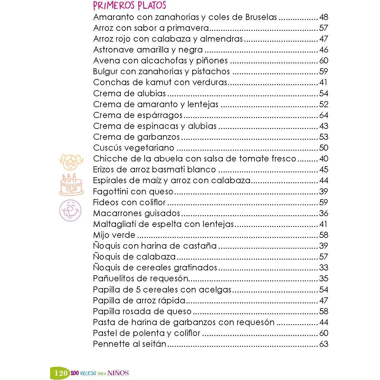 100 recetas para niños: La alimentación natural de 1 a 3 años