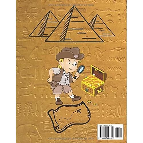Libro de actividades para colorear del Antiguo Egipto: Gran libro de actividades de aprendizaje para niños y adolescentes. Información e imágenes ... y las reinas de Egipto. (Spanish Edition)
