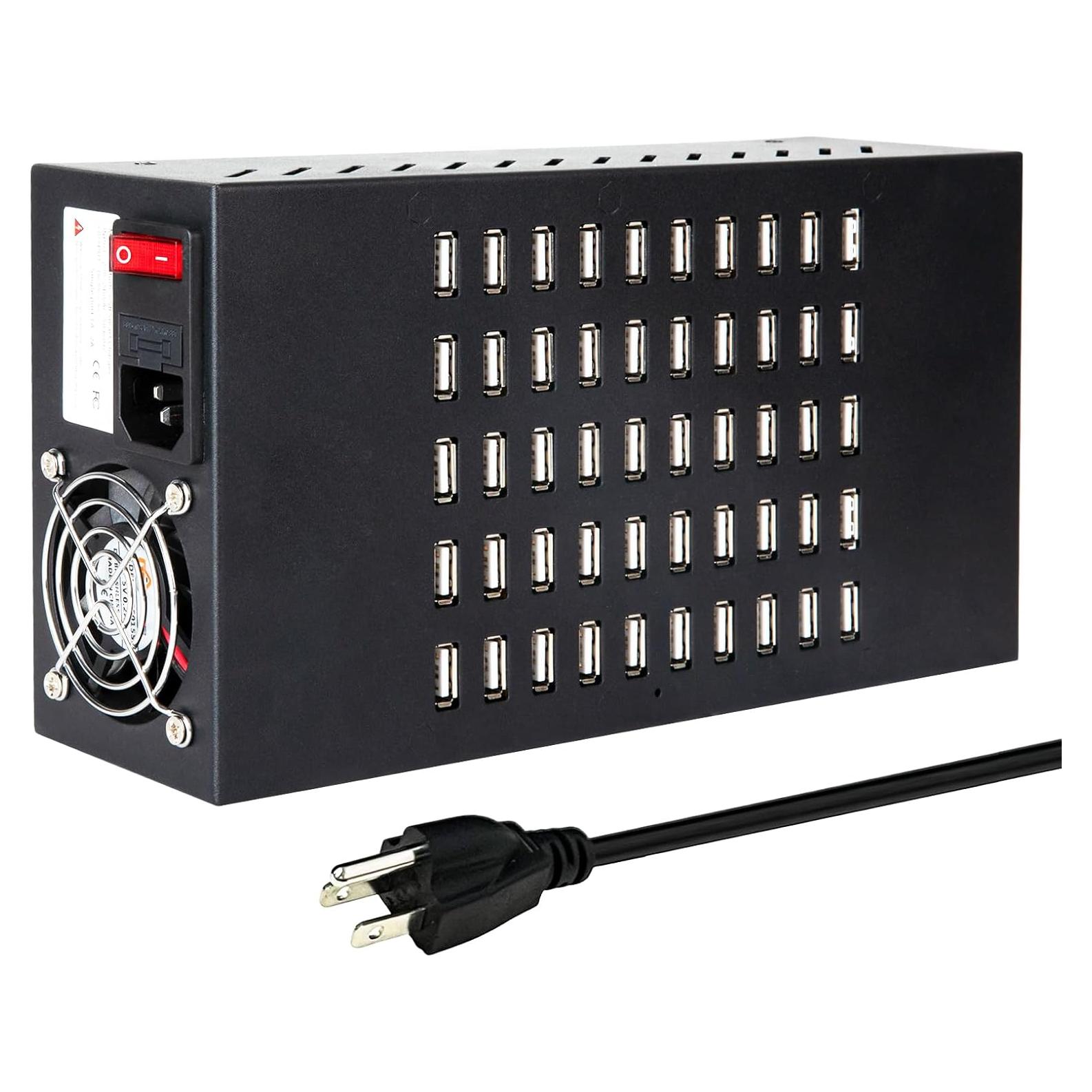 Estación de Carga USB Rápida RUANSZZ 50 Puertos 200W