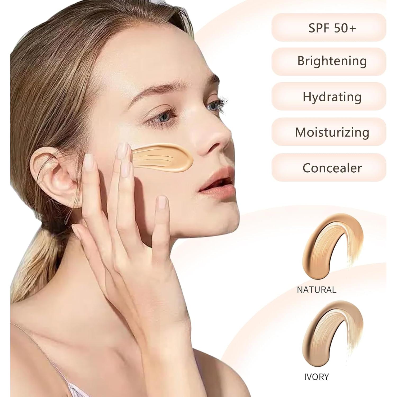 Crema CC O'CHEAL Marfil SPF 50+ Hidratante y Correctora