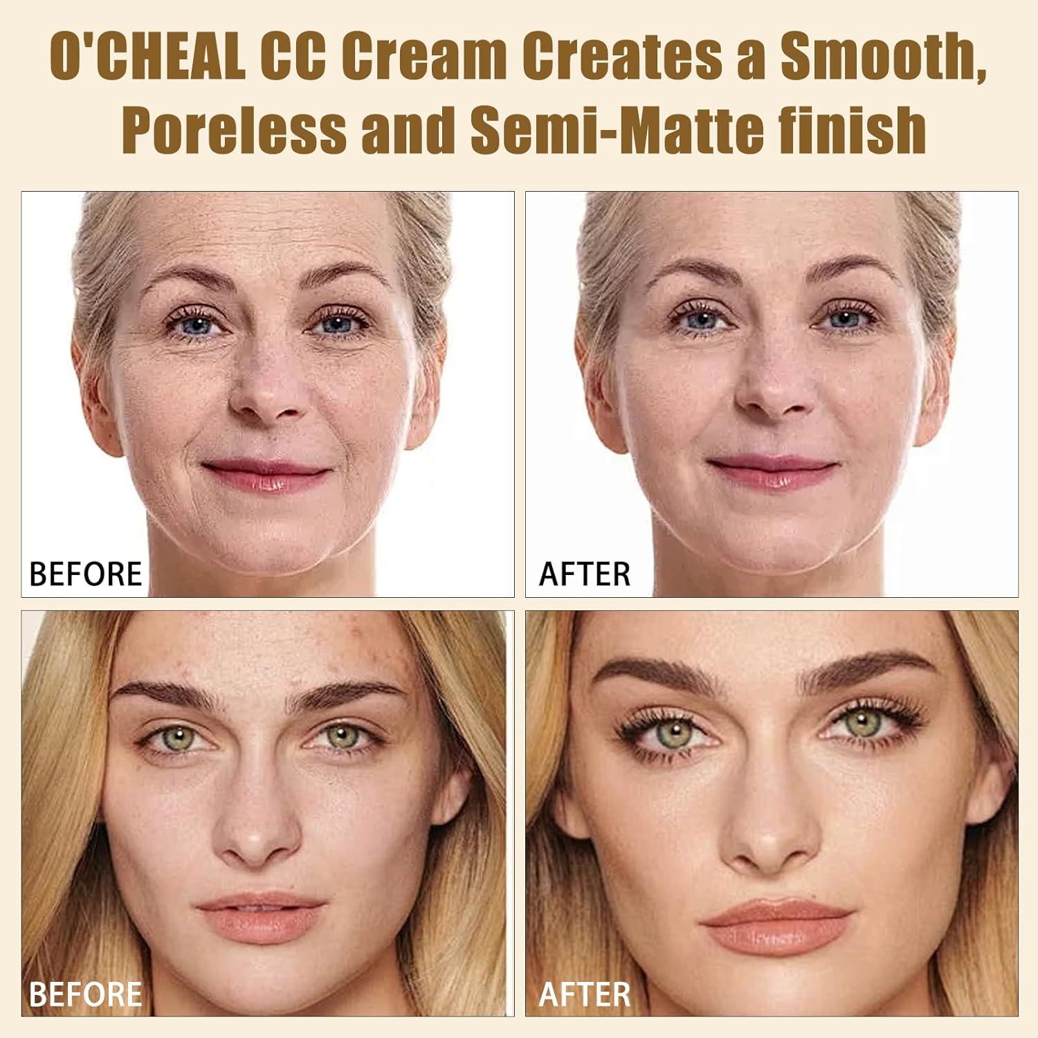Crema CC O'CHEAL Marfil SPF 50+ Hidratante y Correctora