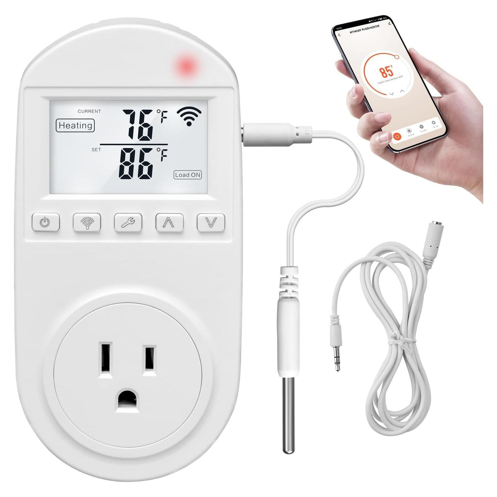 Termostato Inteligente WiFi Briidea BR-145 110V 16A Control App