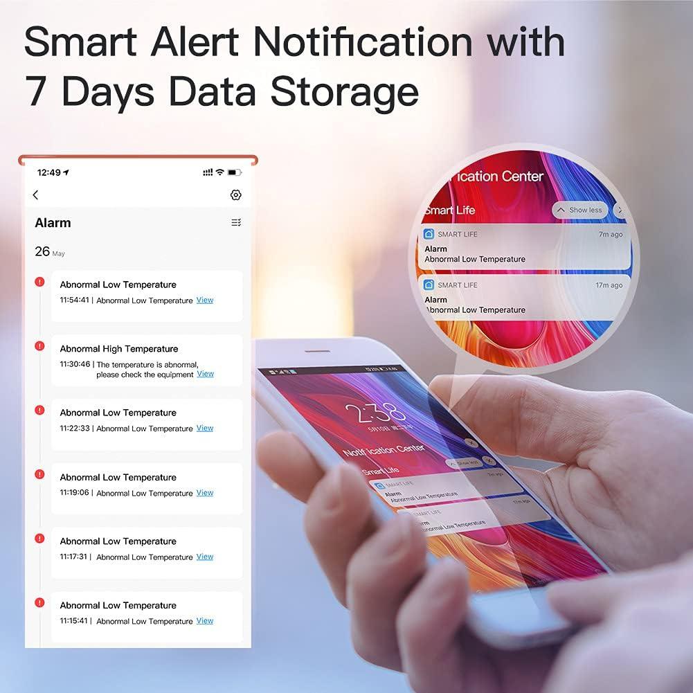 Termostato Inteligente WiFi MOES para Calefacción y Enfriamiento