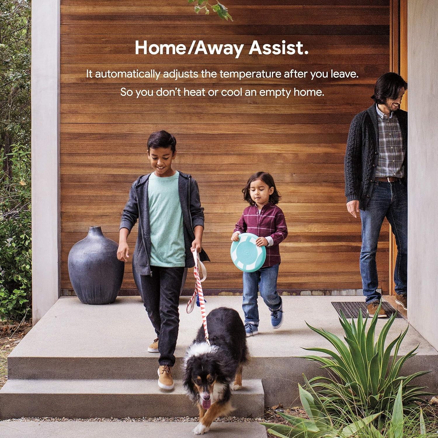 Termostato Inteligente Google Nest 3ra Generación Acero Pulido