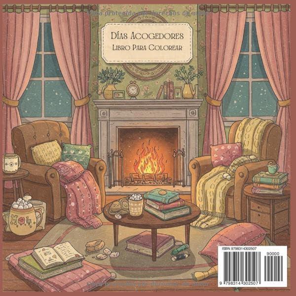 Libro para colorear "Días acogedores": Días cómodos: Libro para colorear para adultos y adolescentes con paisajes increíbles, personajes de días ... de relajación y calma. (Spanish Edition)