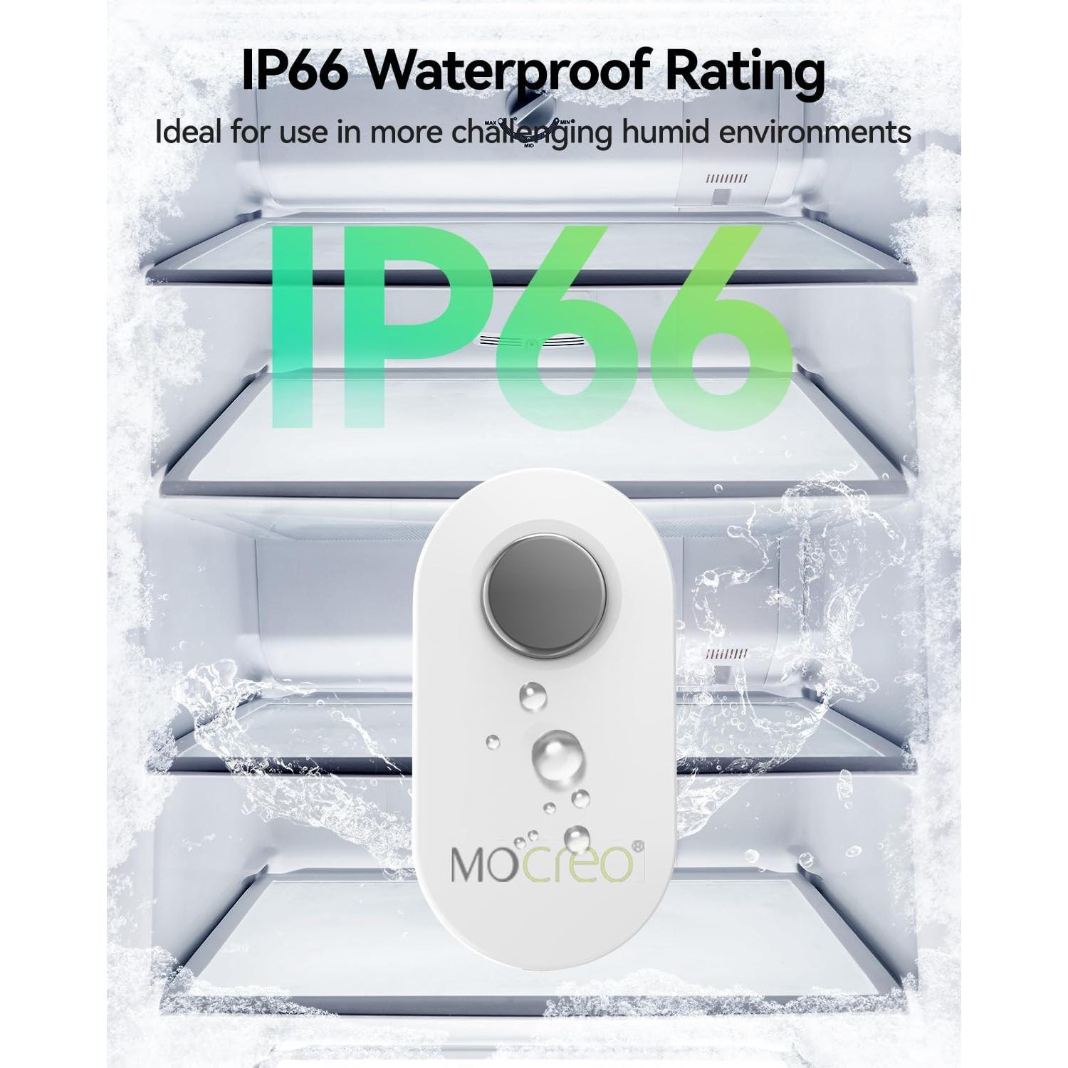 Termómetro Remoto WiFi MOCREO H5Pro con 2 Sensores IP66