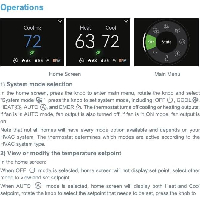 Termostato Inteligente ESC PRO 2 Wi-Fi Programable 24V