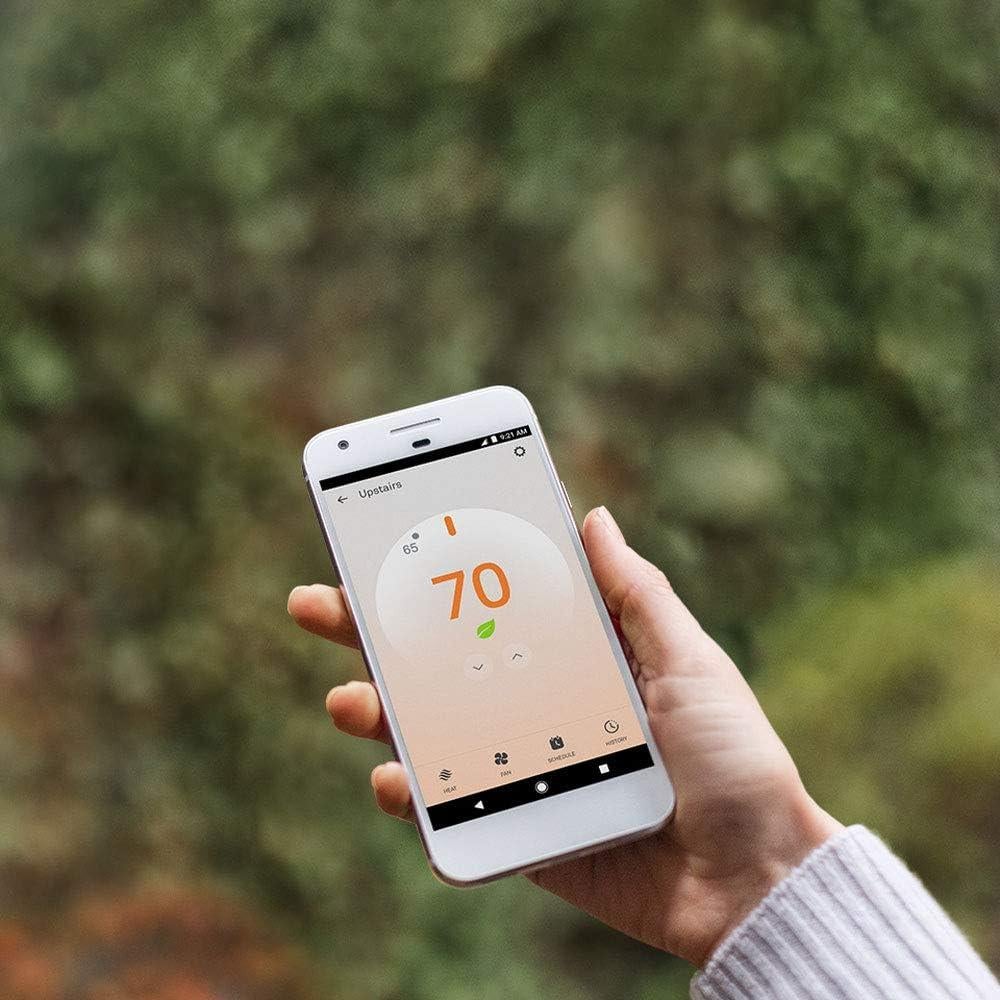 Termostato Inteligente Nest E Blanco Programable Wi-Fi 24V