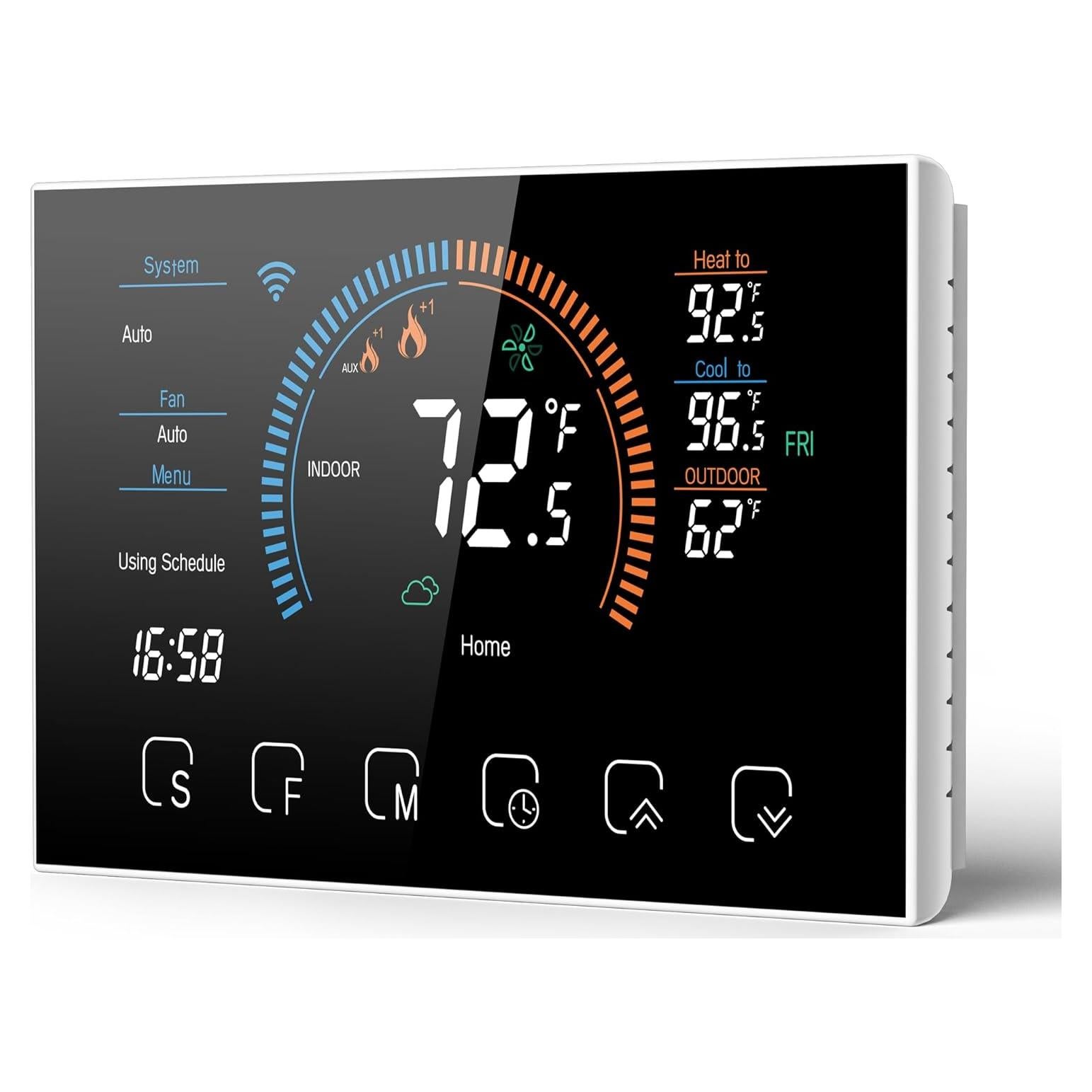 Termostato Inteligente NBONEBS BHP-8000n WiFi Programable