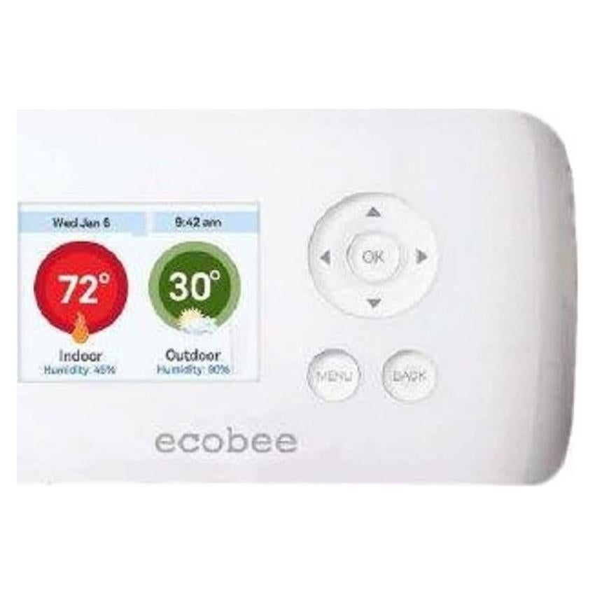 Termostato Inteligente Ecobee Si 2 Calor 2 Frío Wi-Fi Pantalla Color