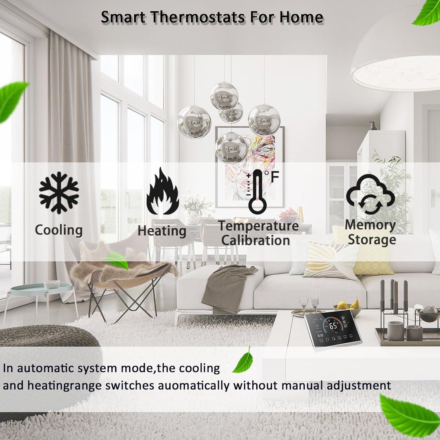 Termostato Inteligente Bestechy BHP-8000LW WiFi Programable