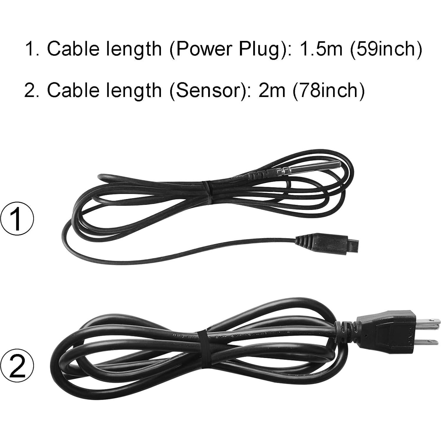 Controlador de Temperatura GOQOTOMO TC1 para Calefacción y Refrigeración