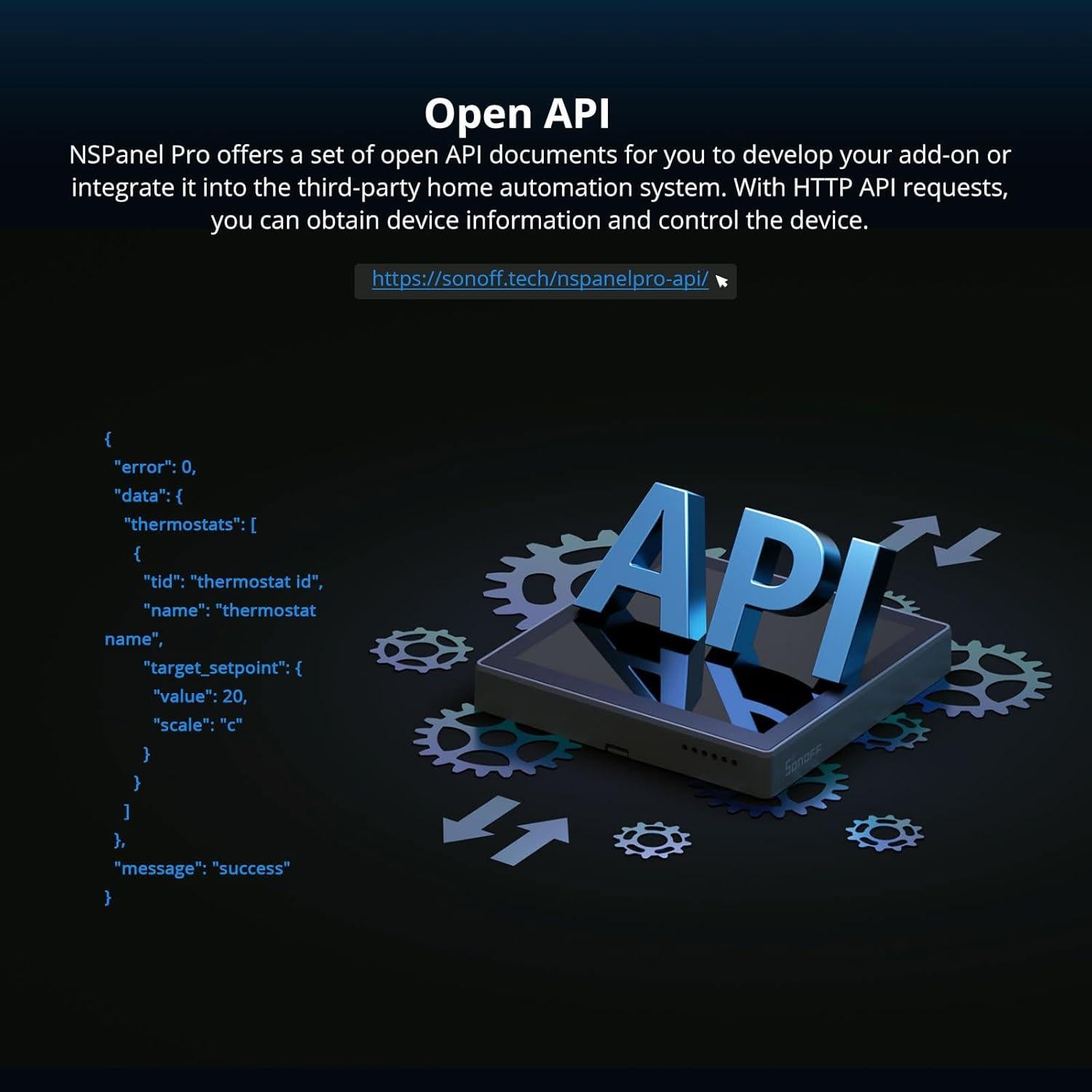 Panel de Control Inteligente SONOFF NSPanel Pro con Zigbee